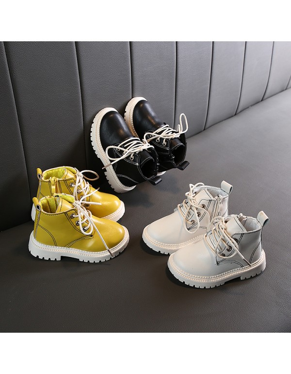 Children's boots 2022 new autumn and winter Korean...